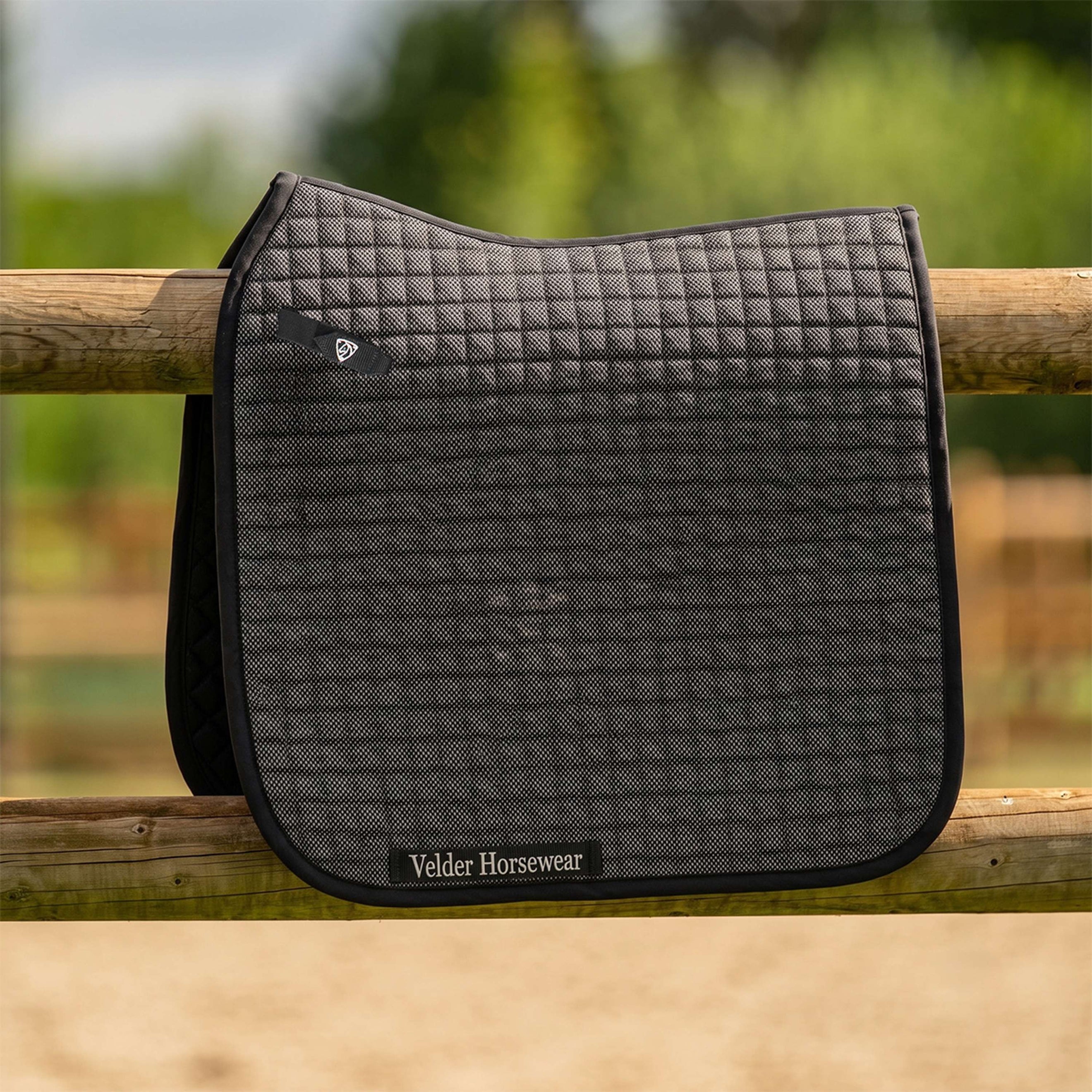 Velder Horsewear Premium Zadeldekje Bamboo Dressuur Zwart