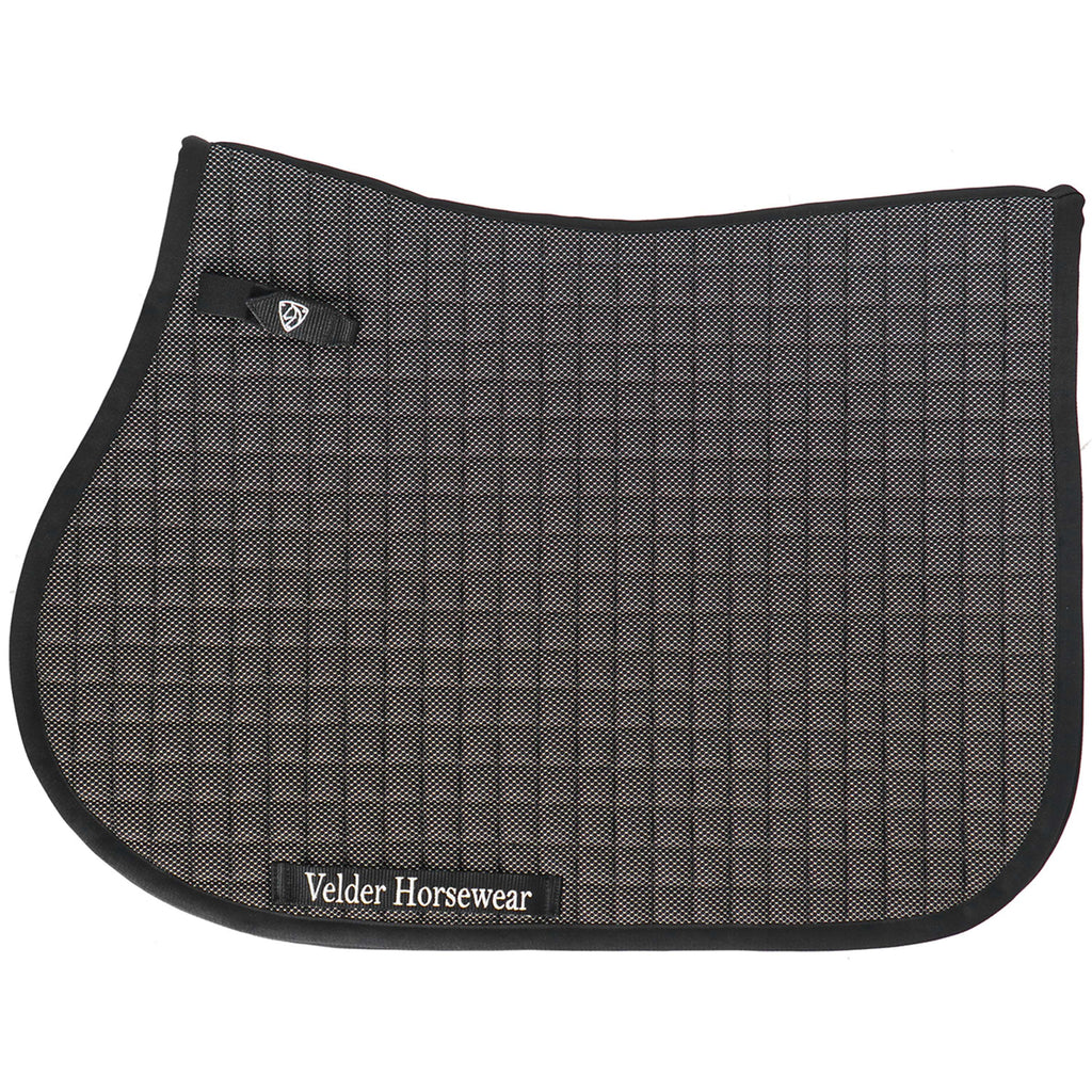 Velder Horsewear Premium Zadeldekje Bamboo Springen Zwart