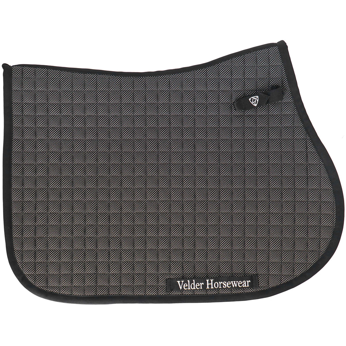 Velder Horsewear Premium Zadeldekje Bamboo Springen Zwart