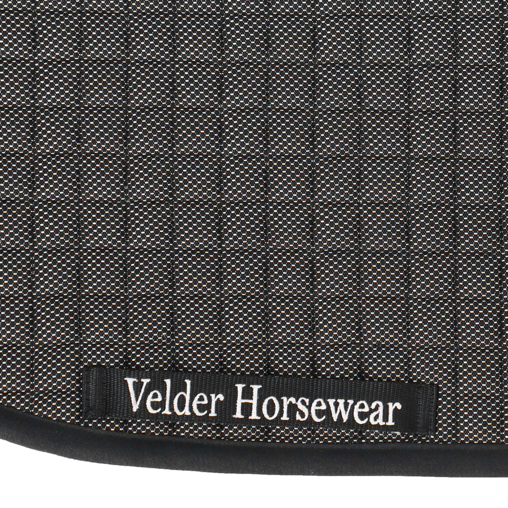Velder Horsewear Premium Zadeldekje Bamboo Springen Zwart