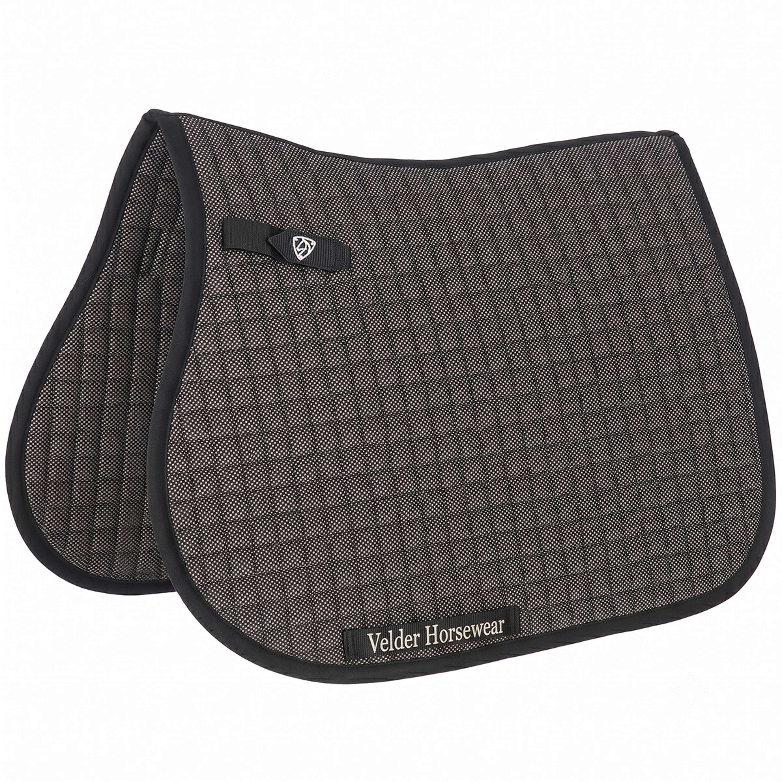Velder Horsewear Premium Zadeldekje Bamboo Springen Zwart Velder Horsewear Premium Zadeldekje Bamboo Springen Zwart