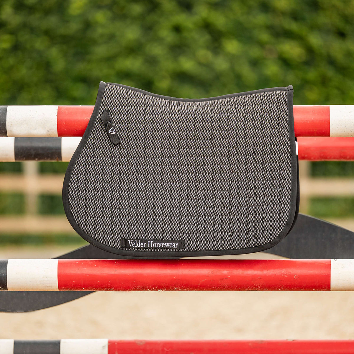 Velder Horsewear Premium Zadeldekje Bamboo Springen Zwart
