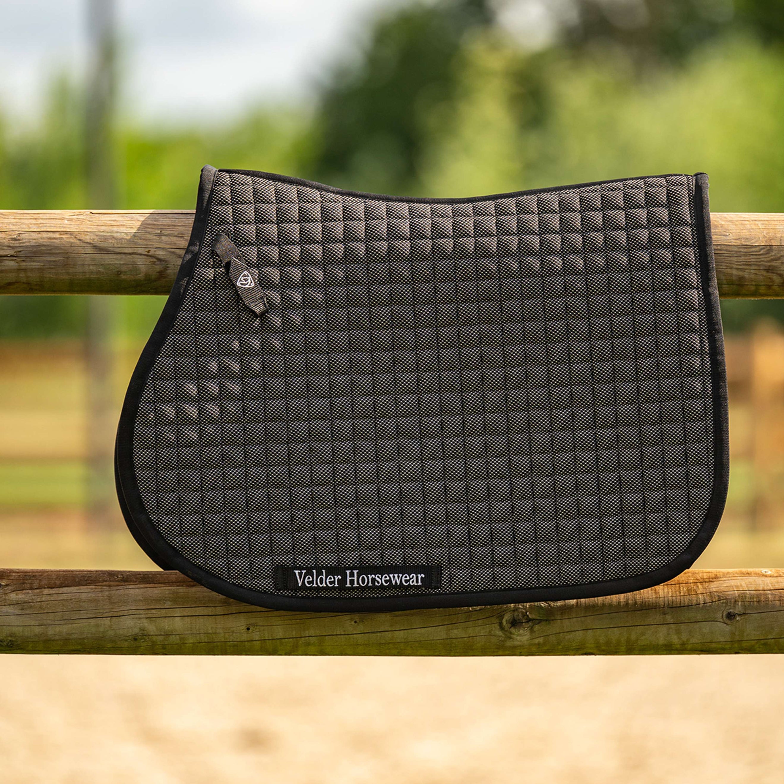 Velder Horsewear Premium Zadeldekje Bamboo Springen Zwart