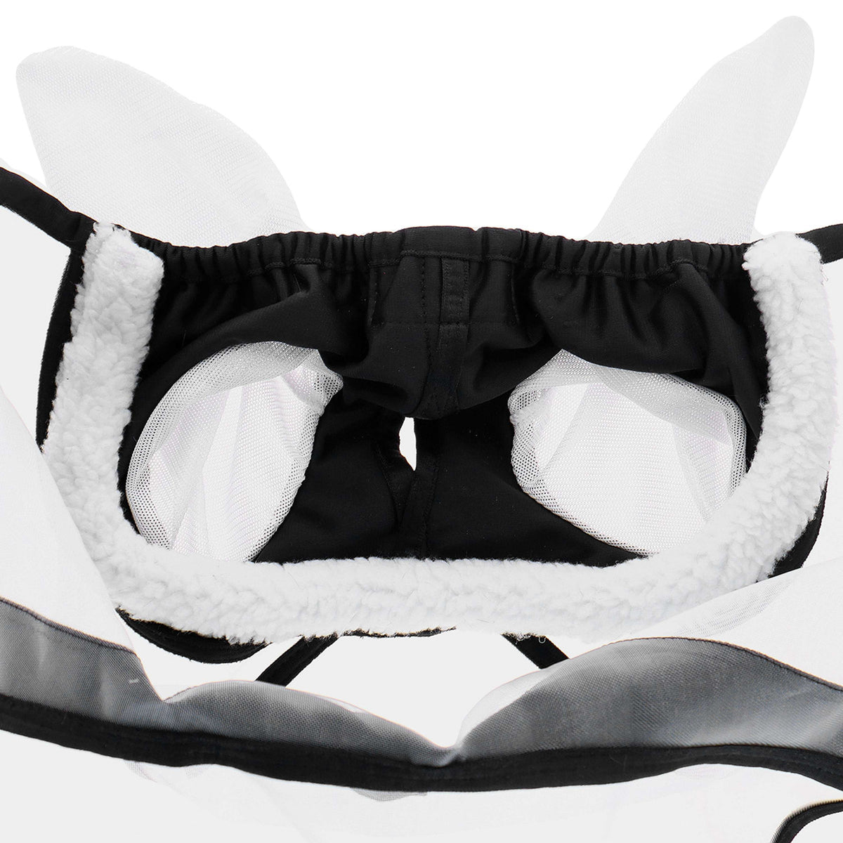 Velder Horsewear Premium Vliegenmasker met Oren en Neus Zwart