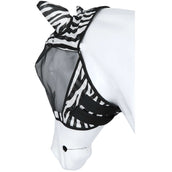 Velder Horsewear Essentials Vliegenmasker Zebra met Oren Zwart/Wit