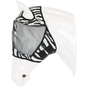 Velder Horsewear Essentials Vliegenmasker Zebra zonder Oren Zwart/Wit