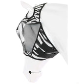 Velder Horsewear Essentials Vliegenmasker Zebra zonder Oren Zwart/Wit