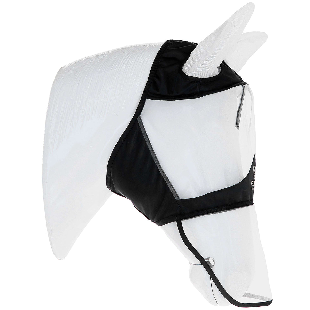 Velder Horsewear Premium Vliegenmasker met Oren en Neus Zwart