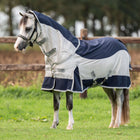Velder Horsewear Premium Pony Vliegendeken Rainless Fall Navy/Pearl Silver