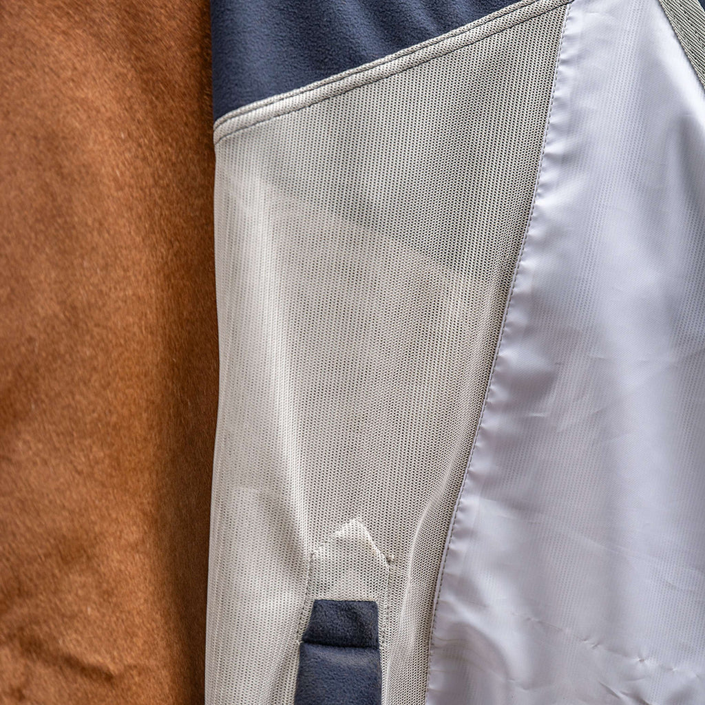 Velder Horsewear Premium Vliegendeken Rainless Fall Navy/Pearl Silver