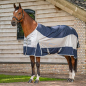 Velder Horsewear Vliegendeken Rainless Fall Navy/Pearl Silver