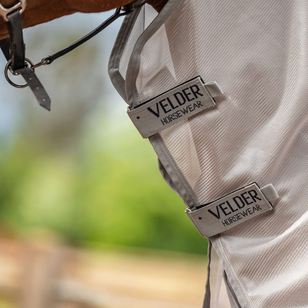 Velder Horsewear Premium Vliegendeken Rainless Fall Navy/Pearl Silver
