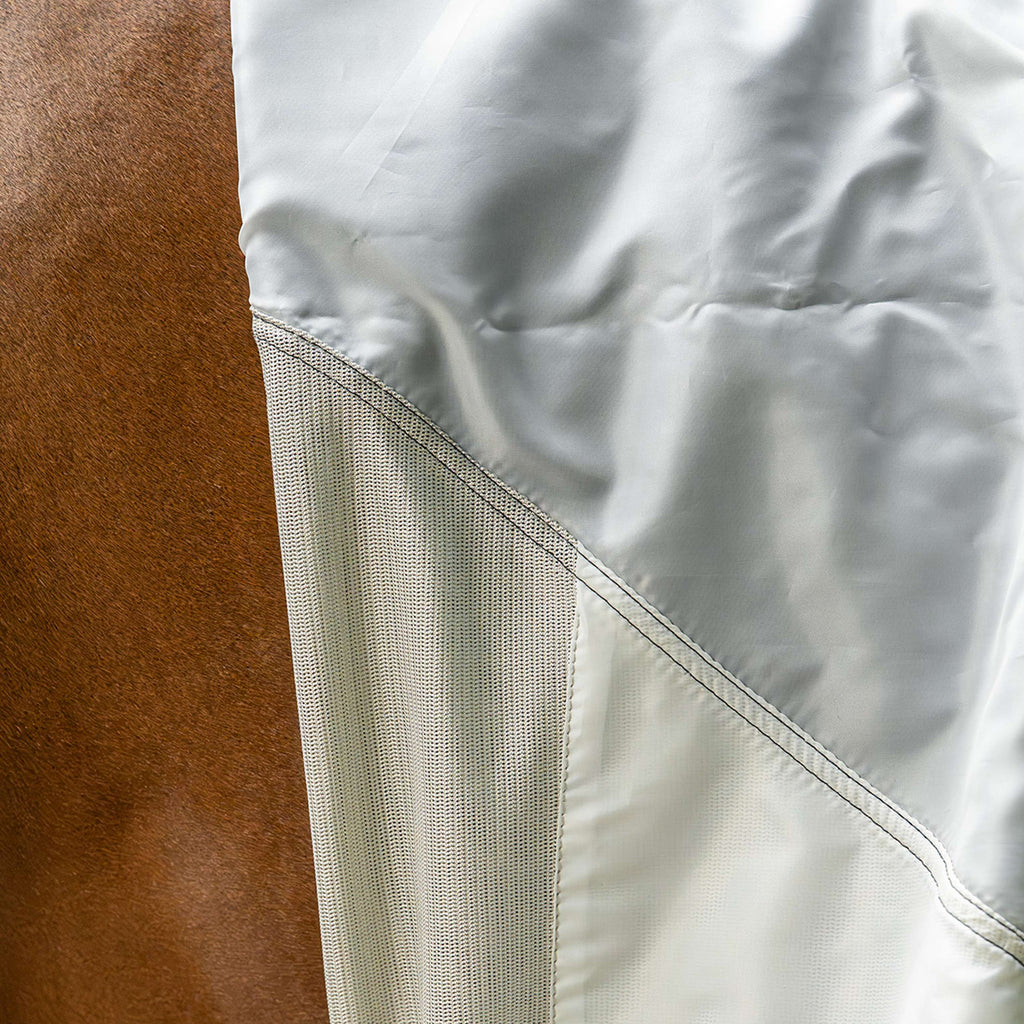 Velder Horsewear Premium Vliegendeken Waterproof-Top Navy/Pearl Silver