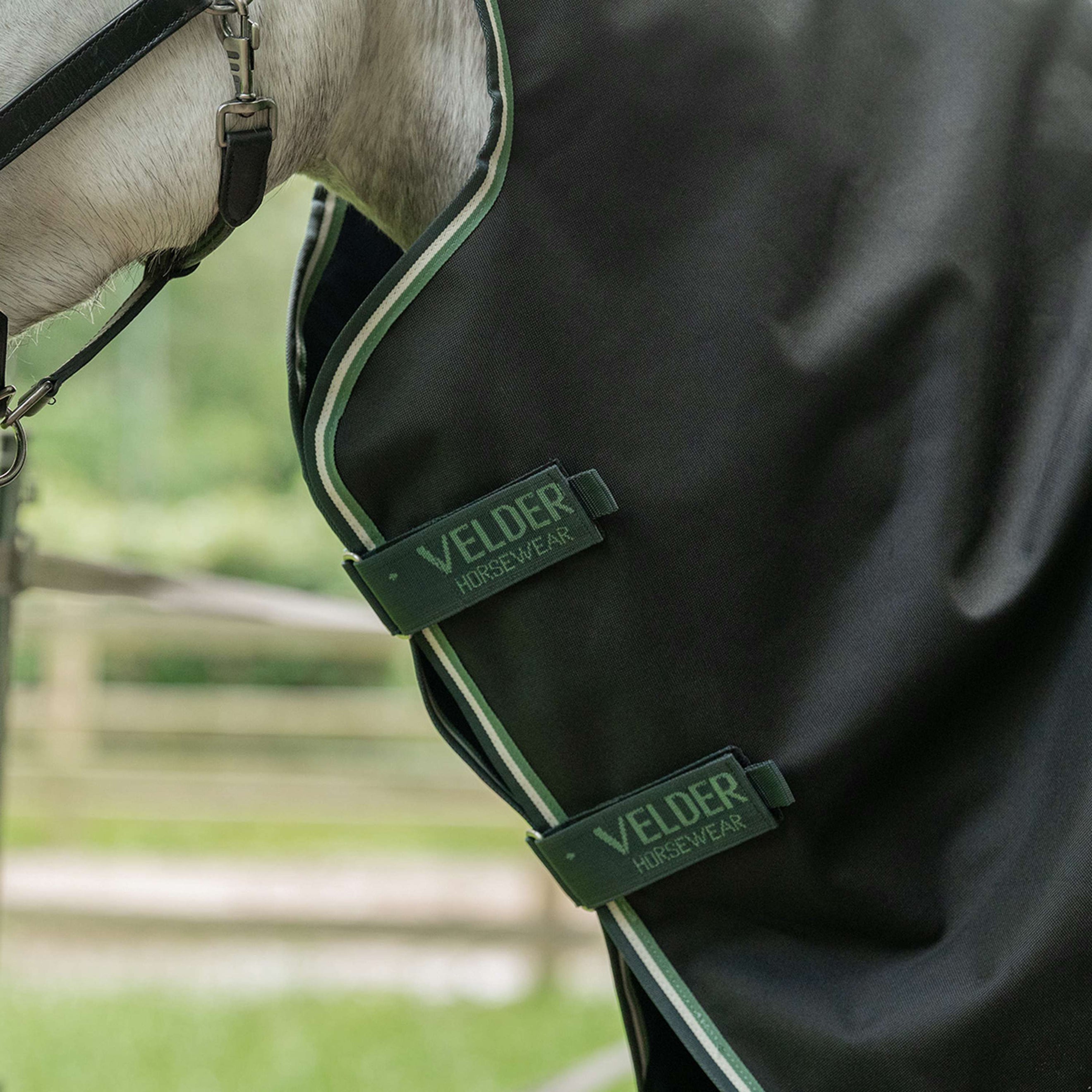 Velder Horsewear Premium Halsstuk Turnout 0g Night Forest Velder Horsewear Premium Halsstuk Turnout 0g Night Forest