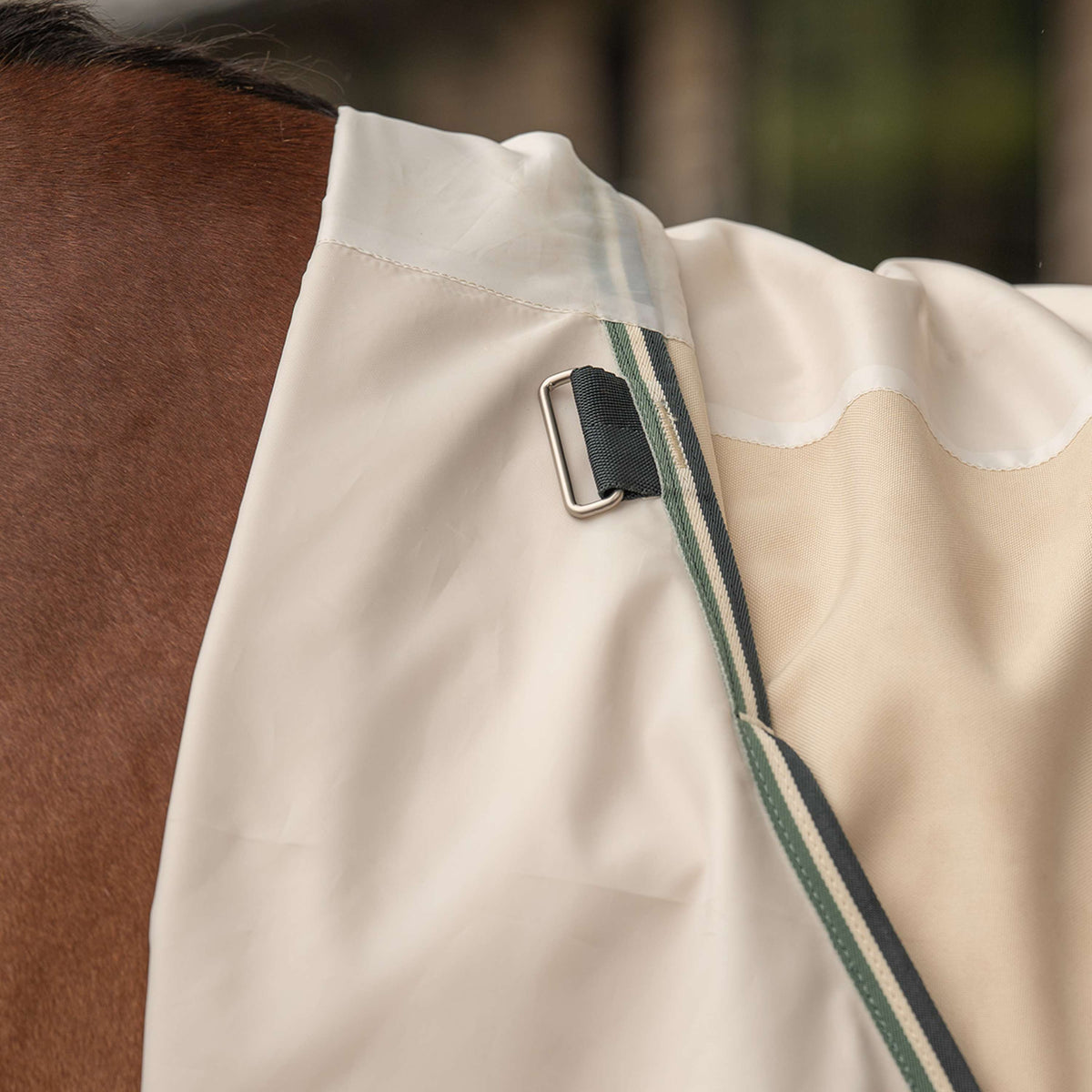 Velder Horsewear Premium Sweet Itch Hoody Dune/Heather Green