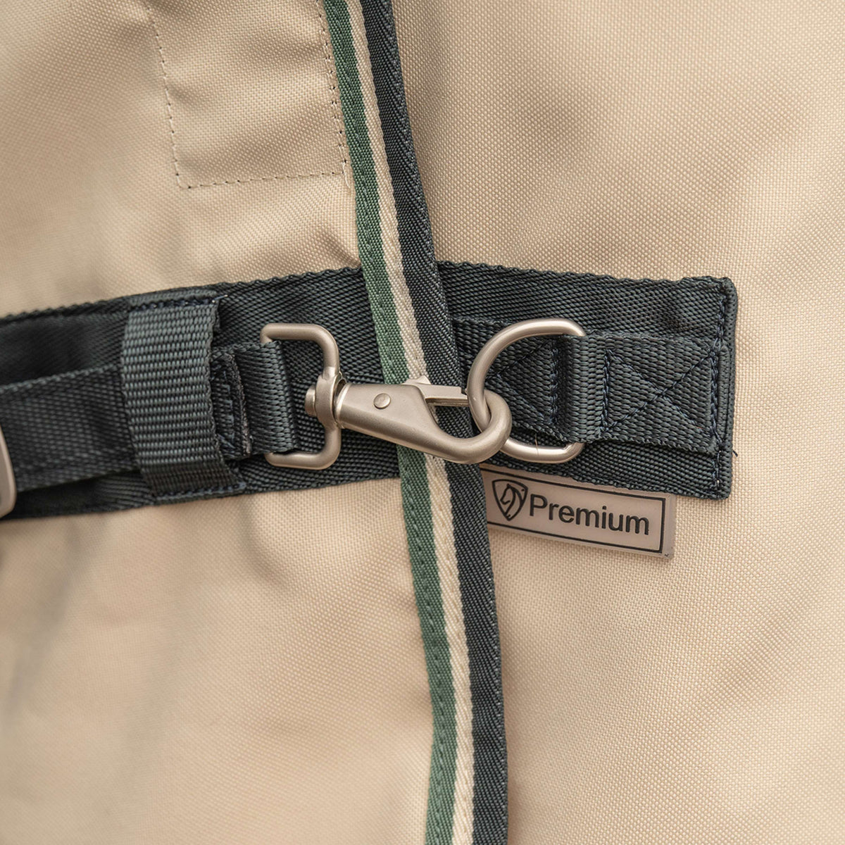 Velder Horsewear Premium Sweet Itch Hoody Dune/Heather Green