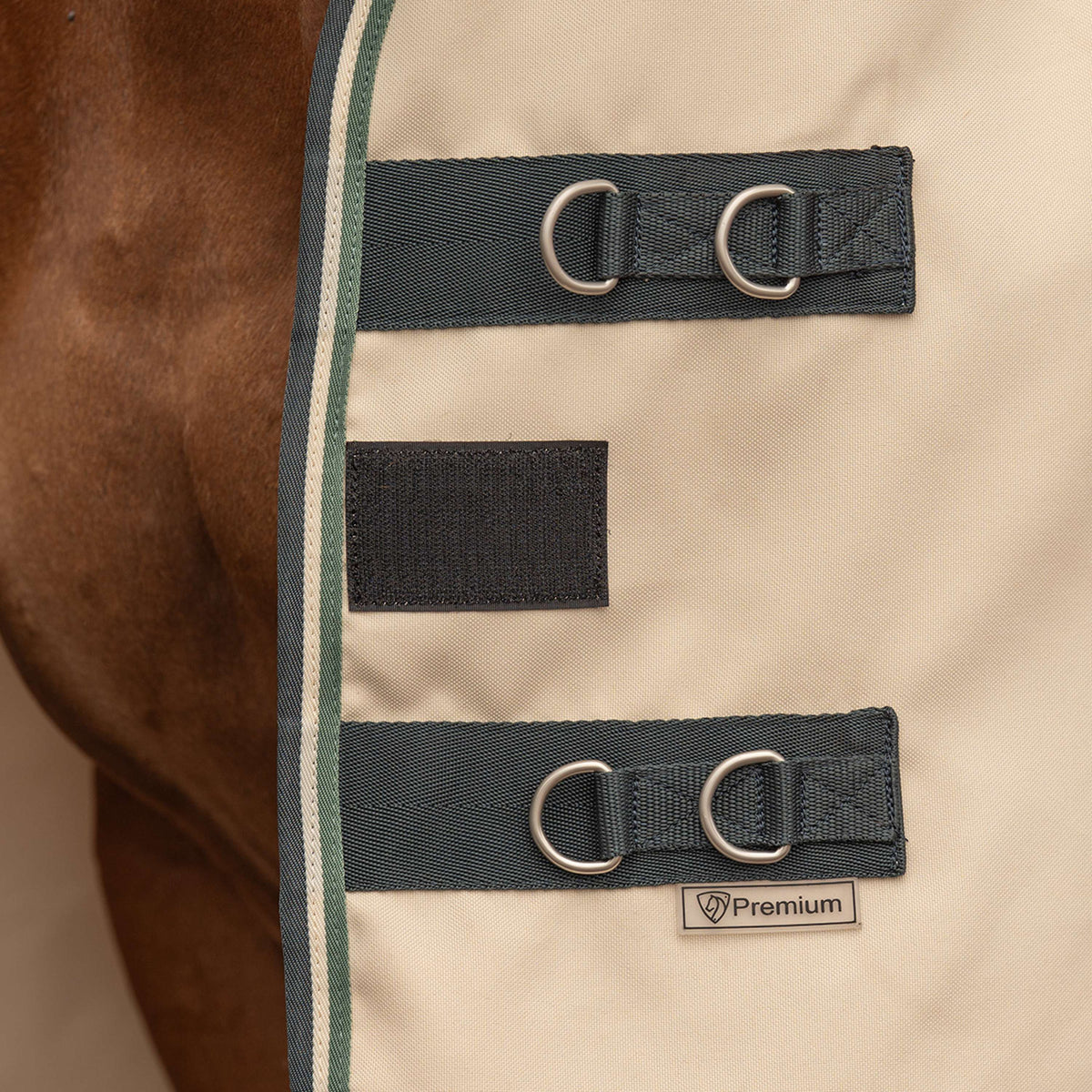 Velder Horsewear Premium Sweet Itch Hoody Dune/Heather Green