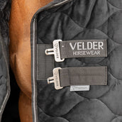 Velder Horsewear Premium Showdeken Satin Glow Black Night