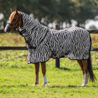 Velder Horsewear Essentials Pony Vliegendeken met Hals Zebra Zwart/Wit