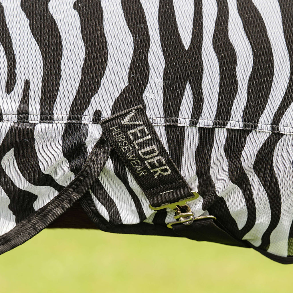 Velder Horsewear Essentials Pony Vliegendeken met Hals Zebra Zwart/Wit
