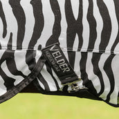 Velder Horsewear Vliegendeken met Hals Zebra Zwart/Wit