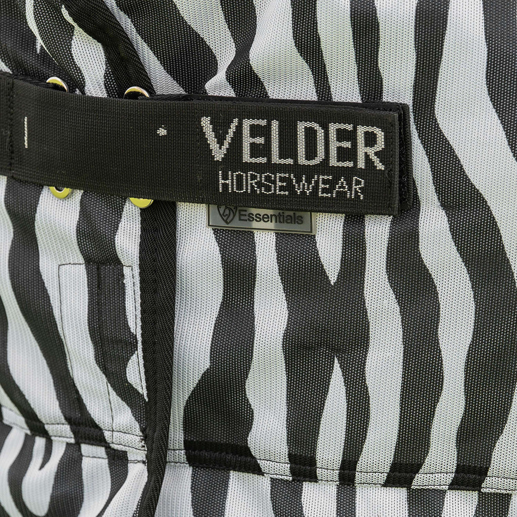 Velder Horsewear Essentials Vliegendeken met Hals Zebra Zwart/Wit