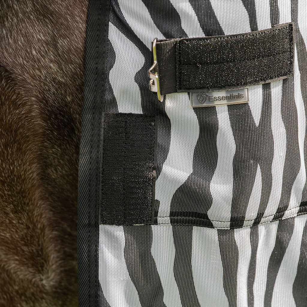 Velder Horsewear Essentials Vliegendeken met Hals Zebra Zwart/Wit