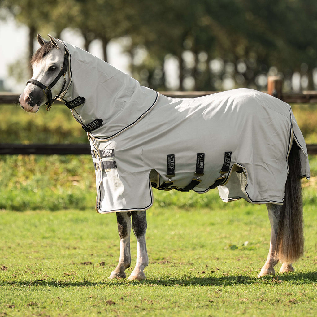 Velder Horsewear Premium Pony Vliegendeken Pearl Grey