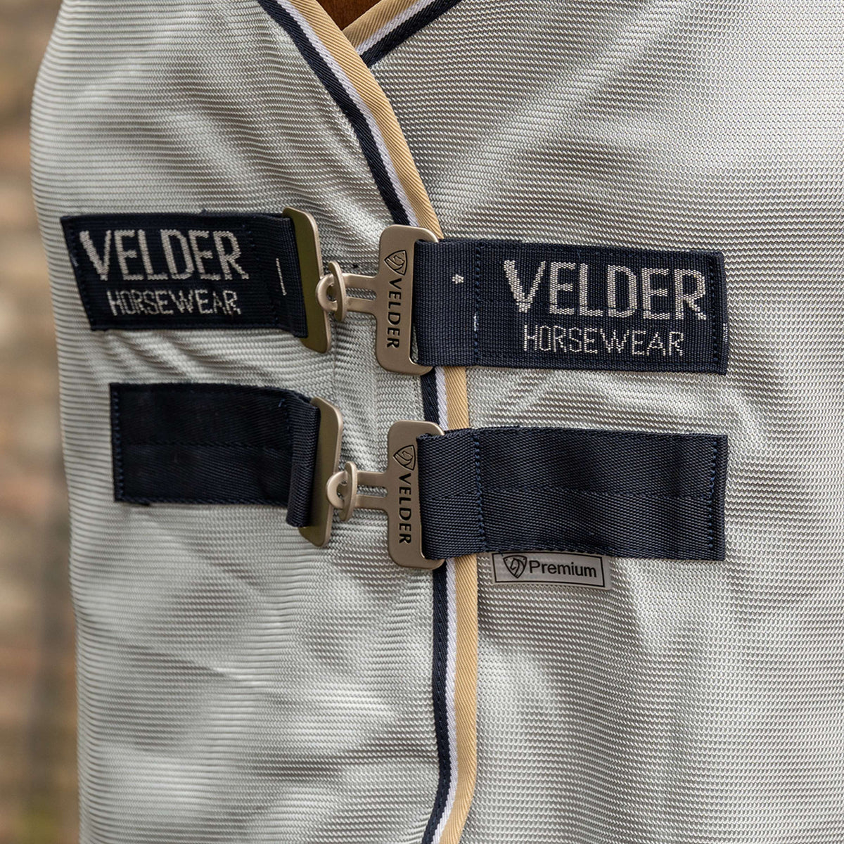 Velder Horsewear Premium Vliegendeken Pearl Grey