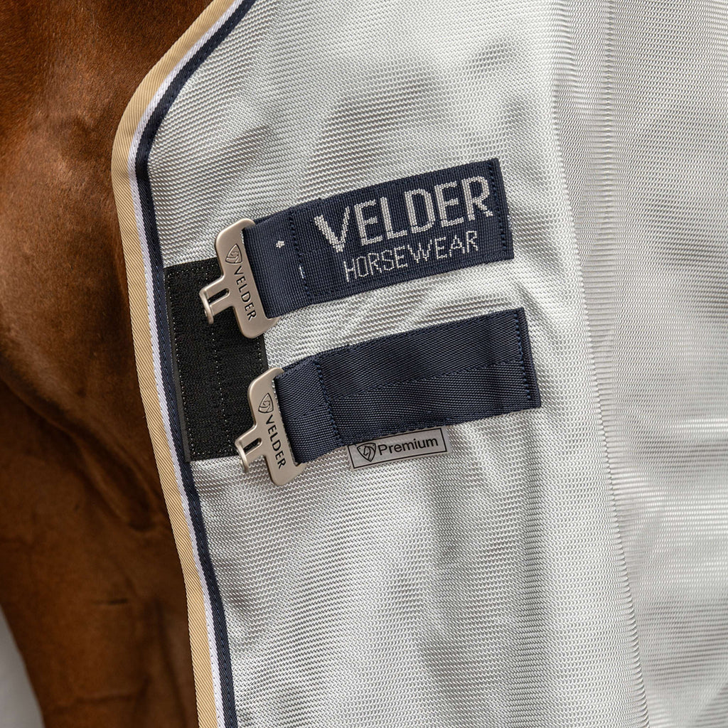 Velder Horsewear Premium Vliegendeken Pearl Grey
