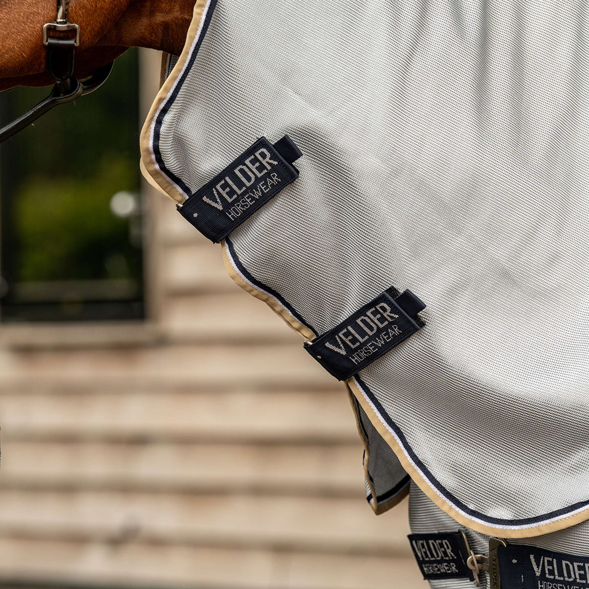Velder Horsewear Premium Vliegendeken Pearl Grey