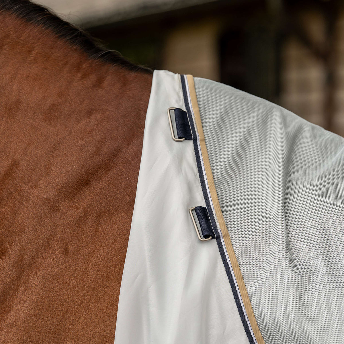 Velder Horsewear Premium Vliegendeken Pearl Grey
