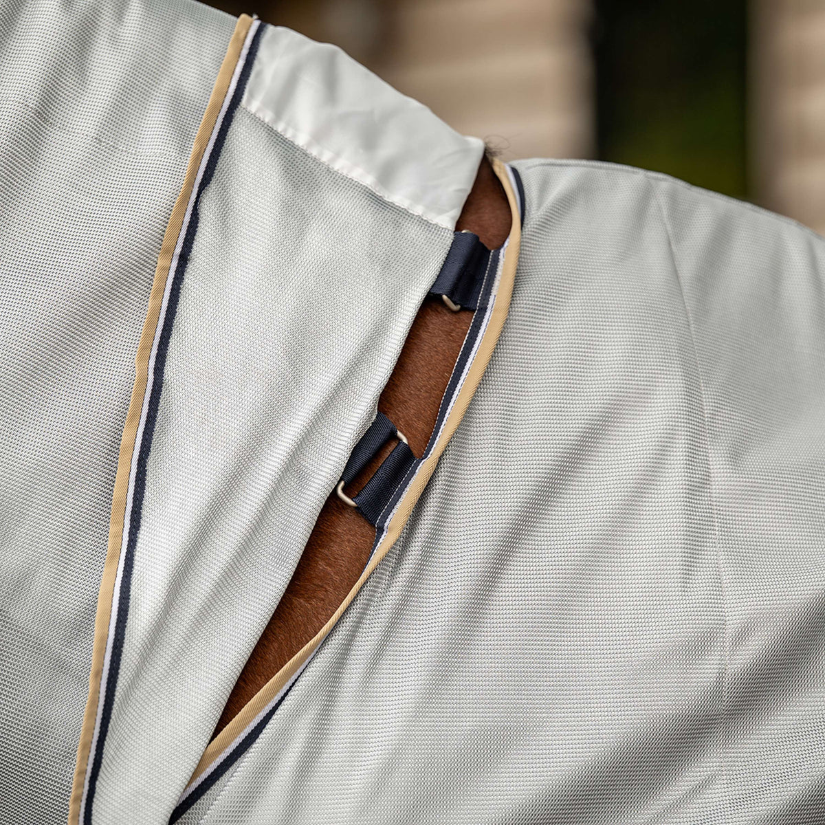 Velder Horsewear Premium Vliegendeken Pearl Grey