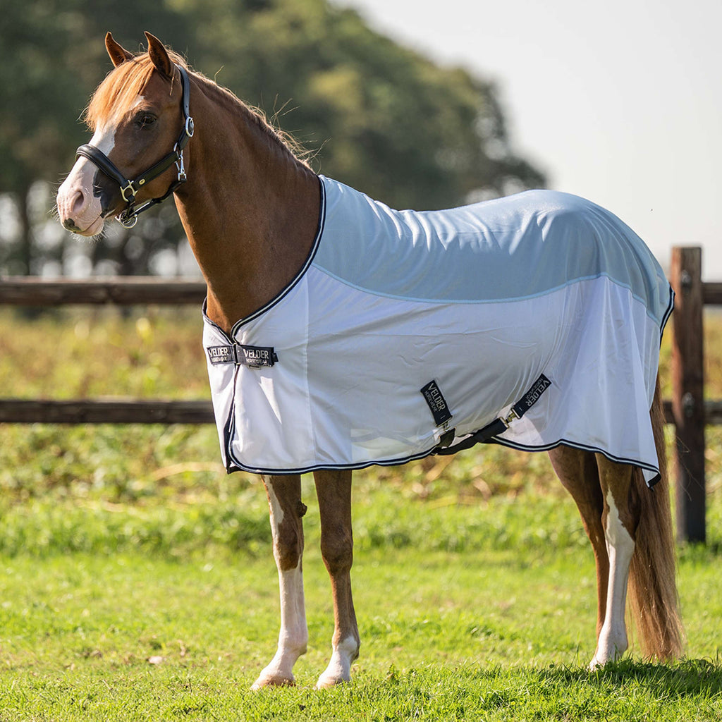 Velder Horsewear Essentials Pony Vliegendeken Blush Blue
