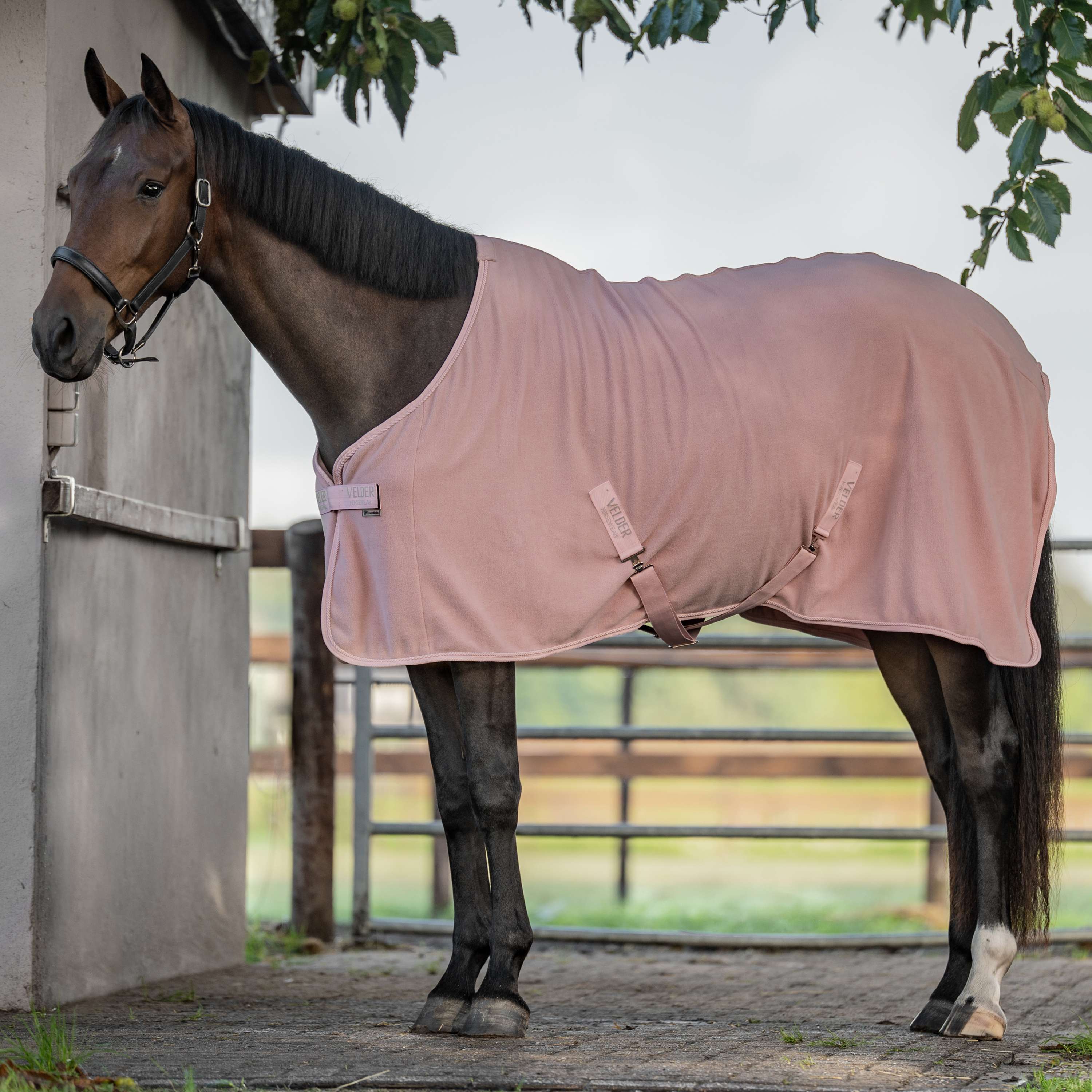 Velder Horsewear Essentials Fleecedeken Comfy Roze