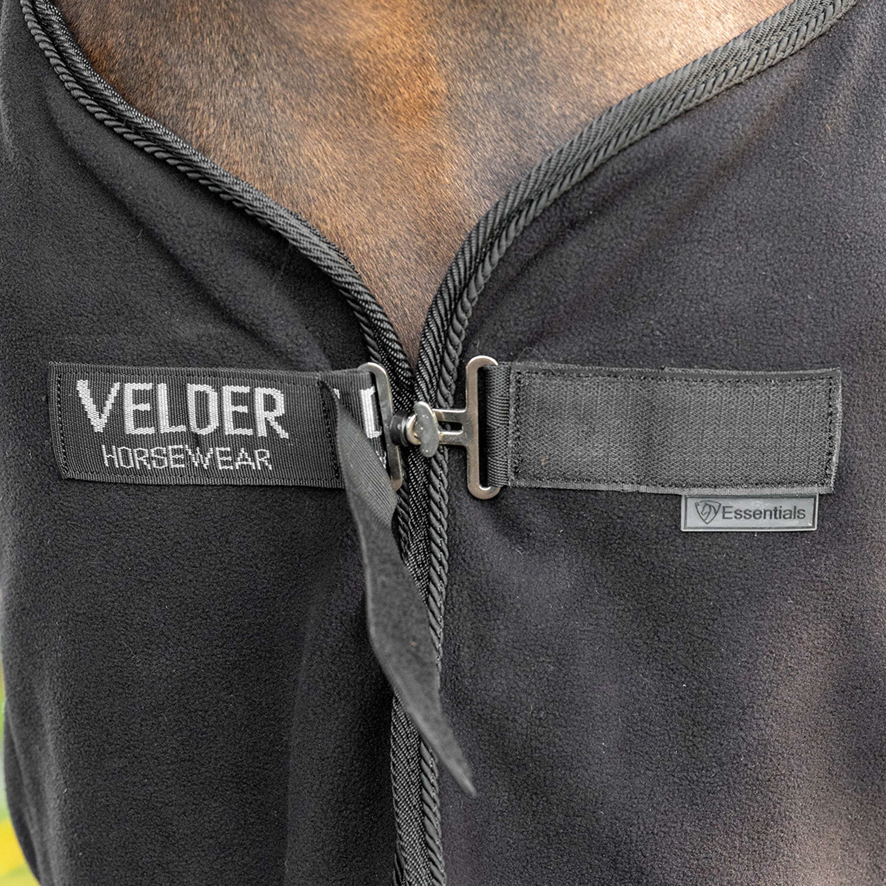 Velder Horsewear Essentials Fleecedeken Comfy Zwart