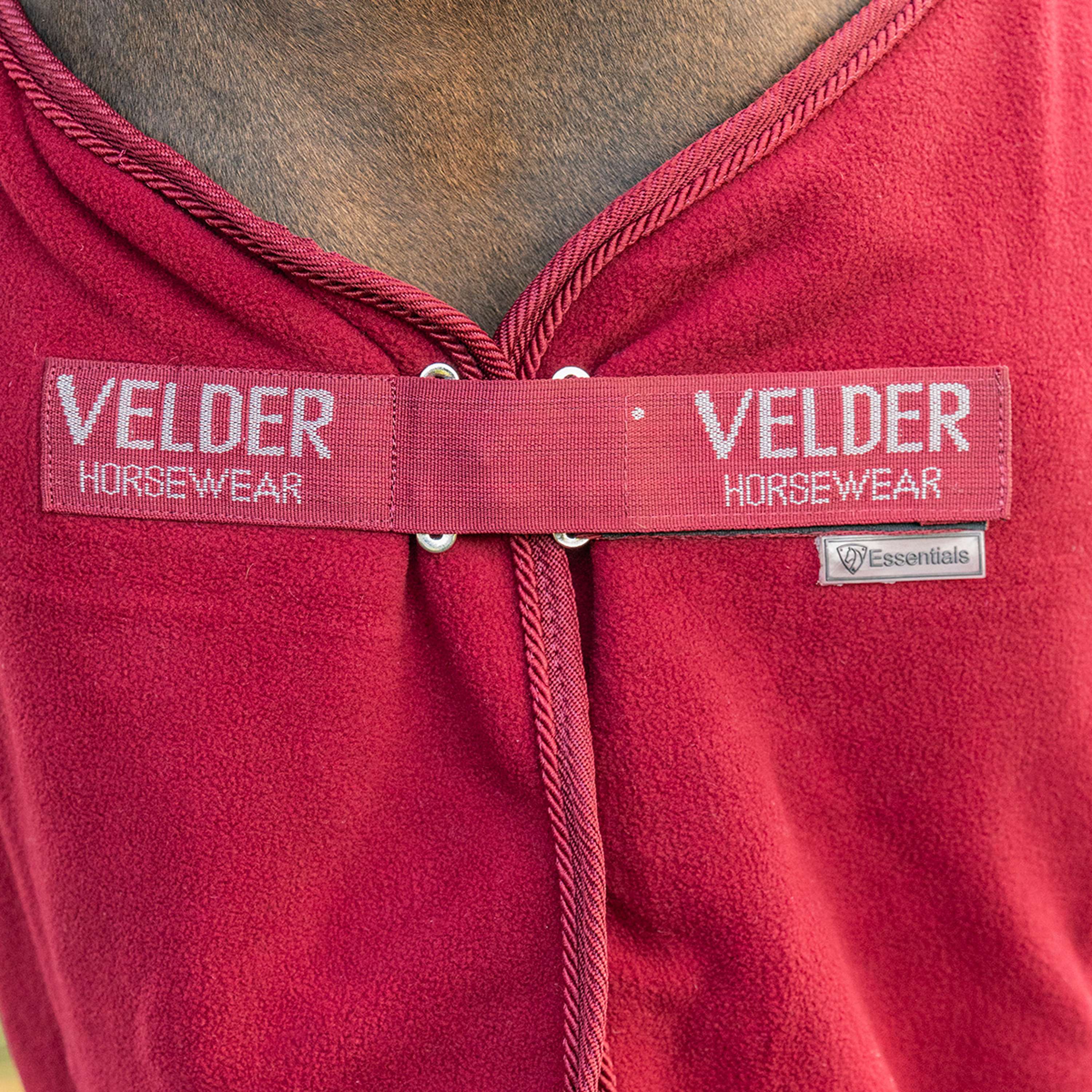 Velder Horsewear Essentials Fleecedeken Comfy Bordeaux
