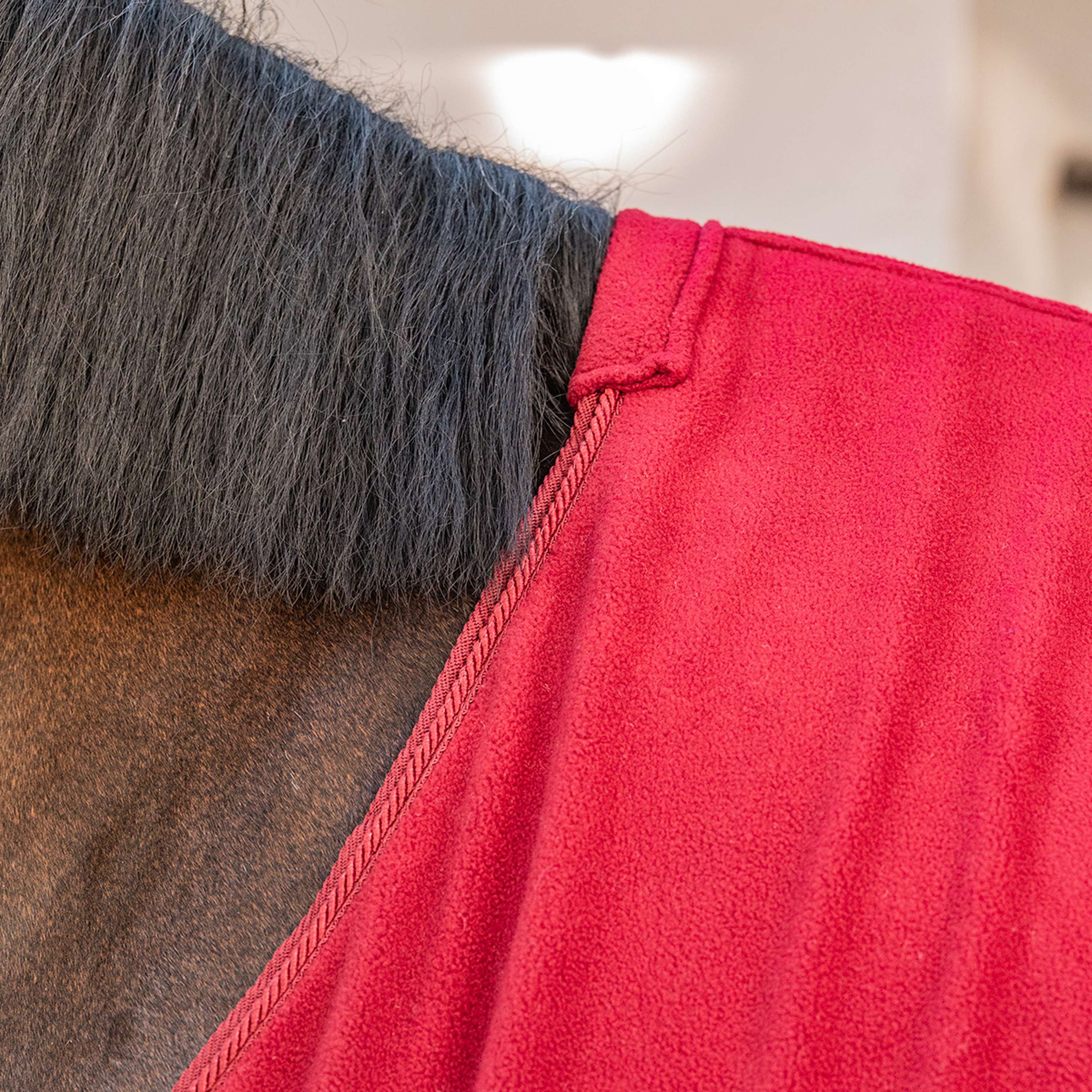 Velder Horsewear Essentials Fleecedeken Comfy Bordeaux