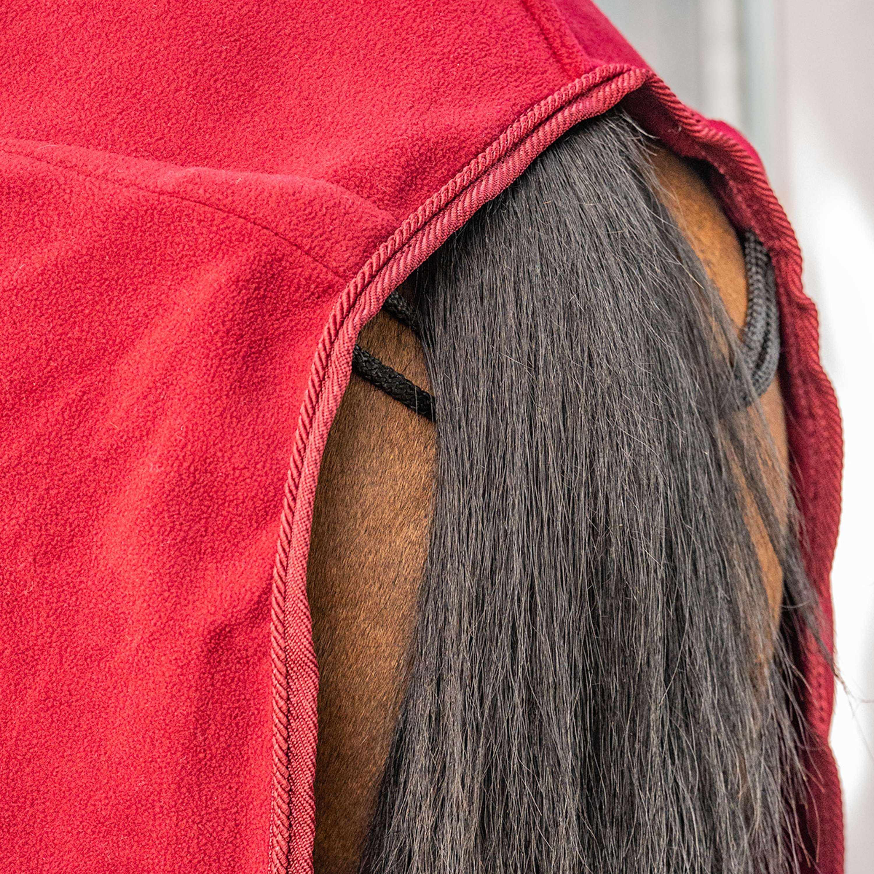 Velder Horsewear Essentials Fleecedeken Comfy Bordeaux