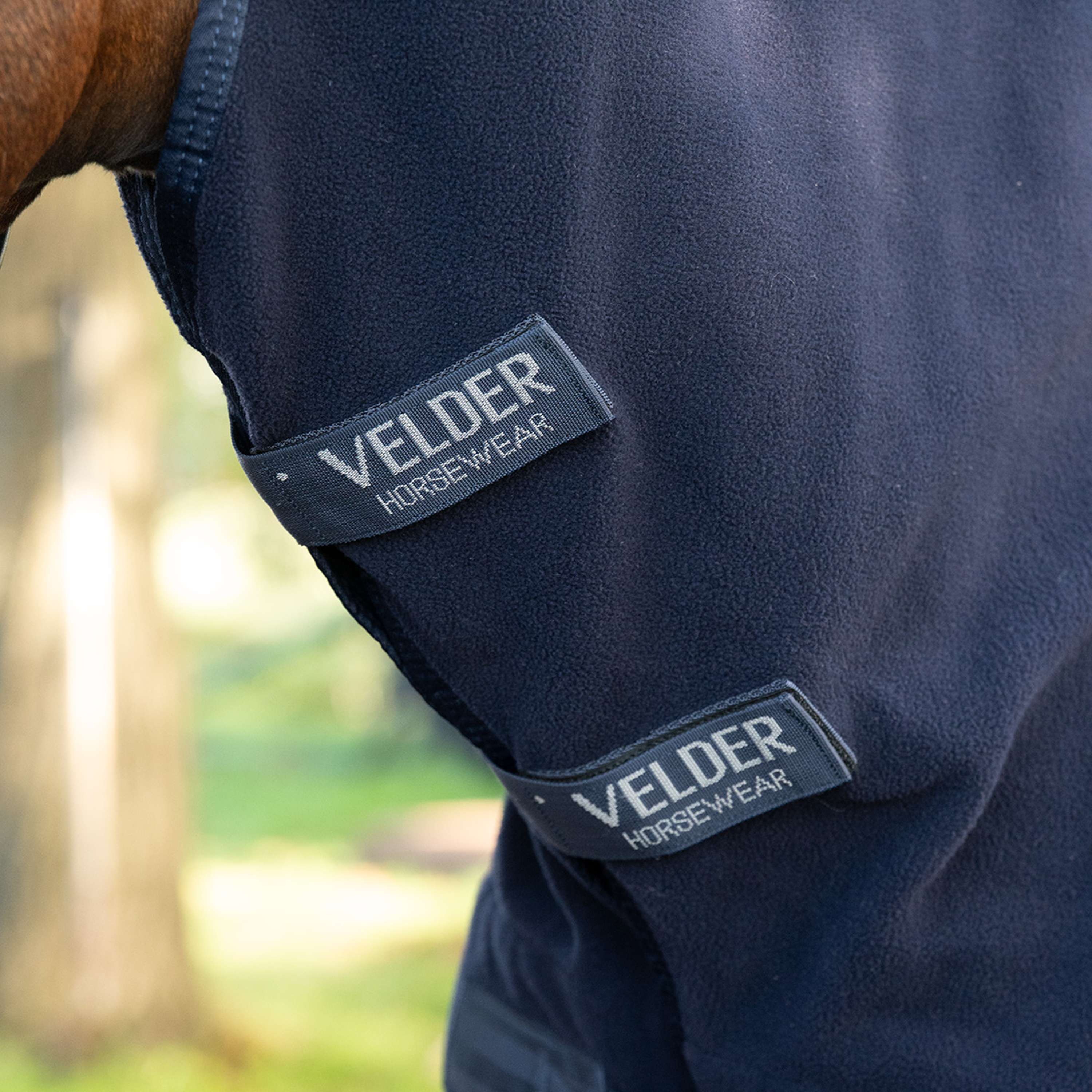 Velder Horsewear Essentials Fleecedeken Comfy met Hals Navy