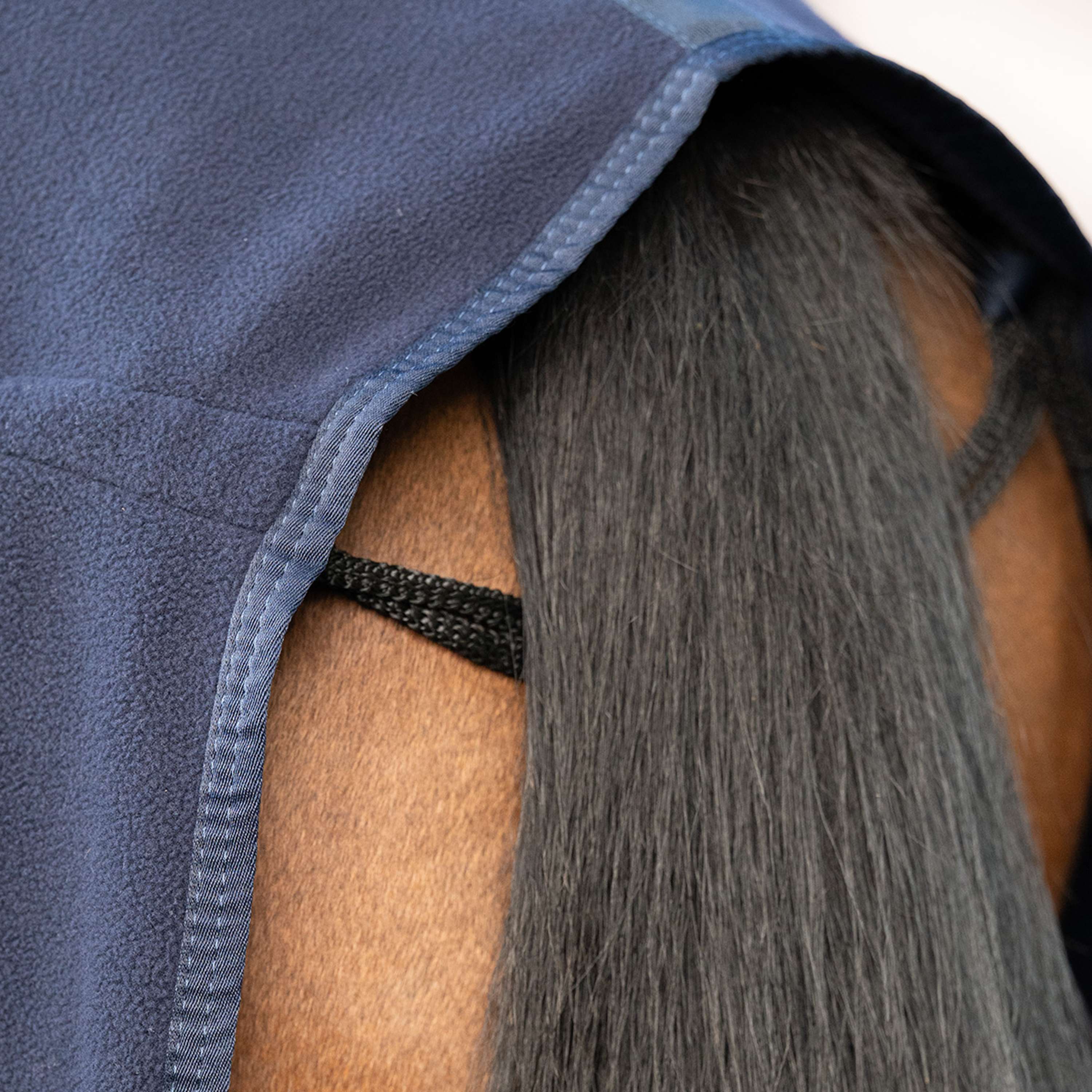 Velder Horsewear Essentials Fleecedeken Comfy met Hals Navy