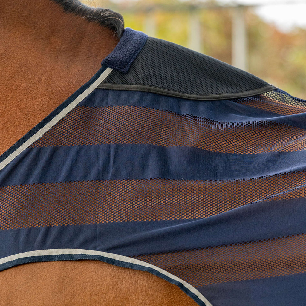 Velder Horsewear Essentials Stapmolendeken Navy