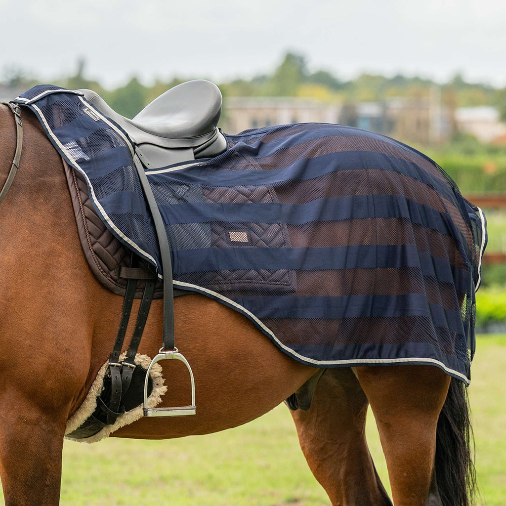 Velder Horsewear Essentials Uitrijdeken Navy