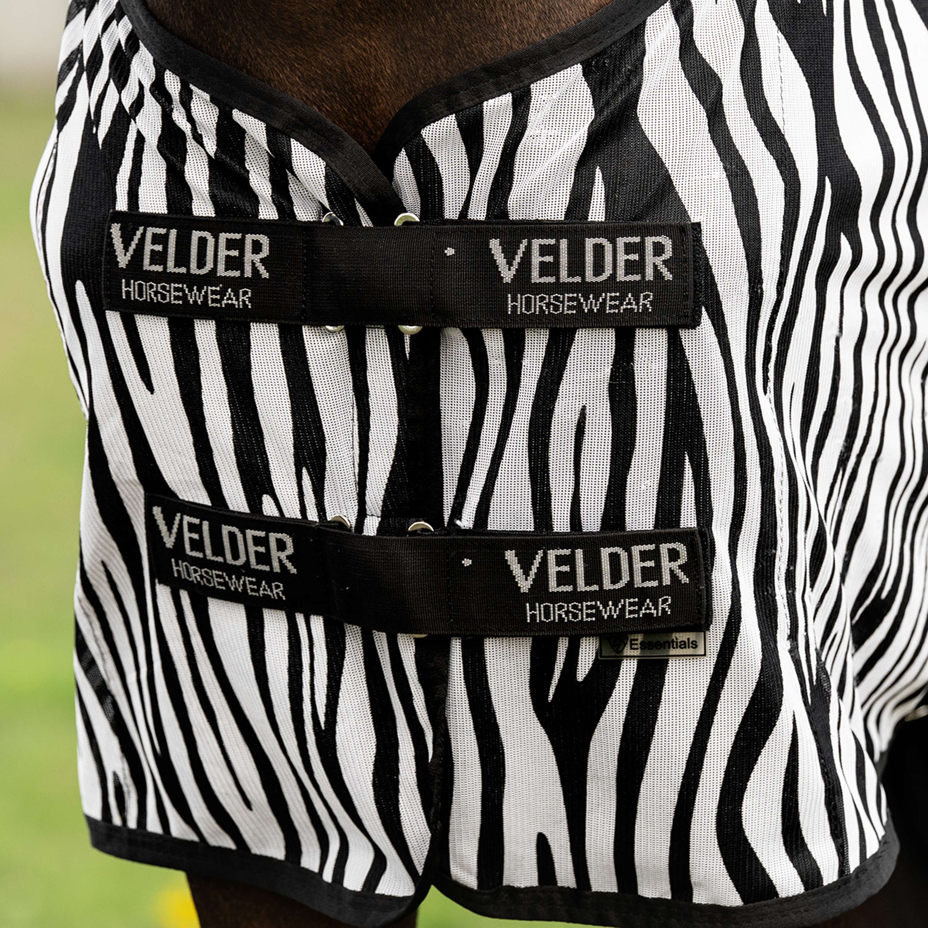 Velder Horsewear Essentials Vliegendeken Zebra Zwart/Wit
