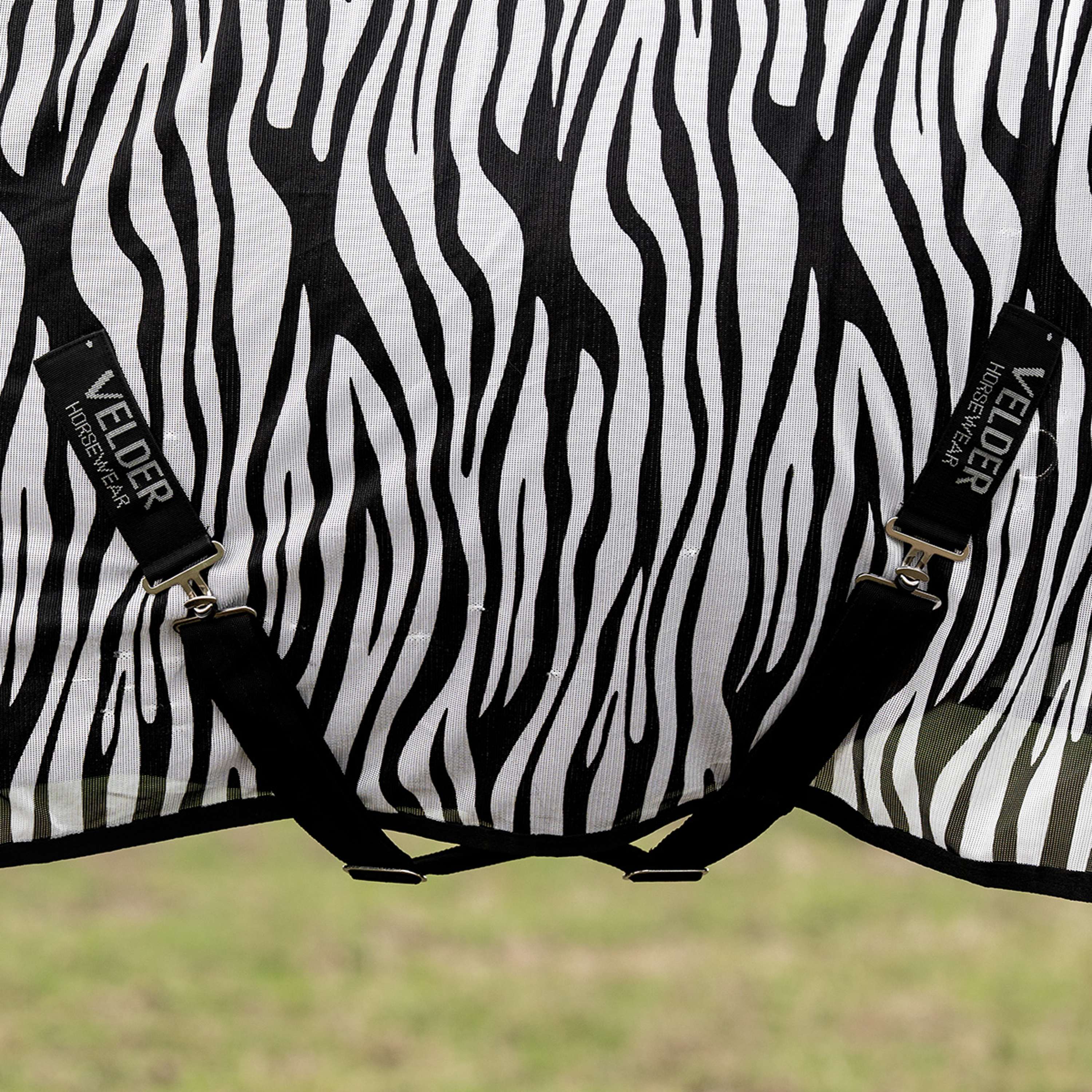 Velder Horsewear Essentials Vliegendeken Zebra Zwart/Wit
