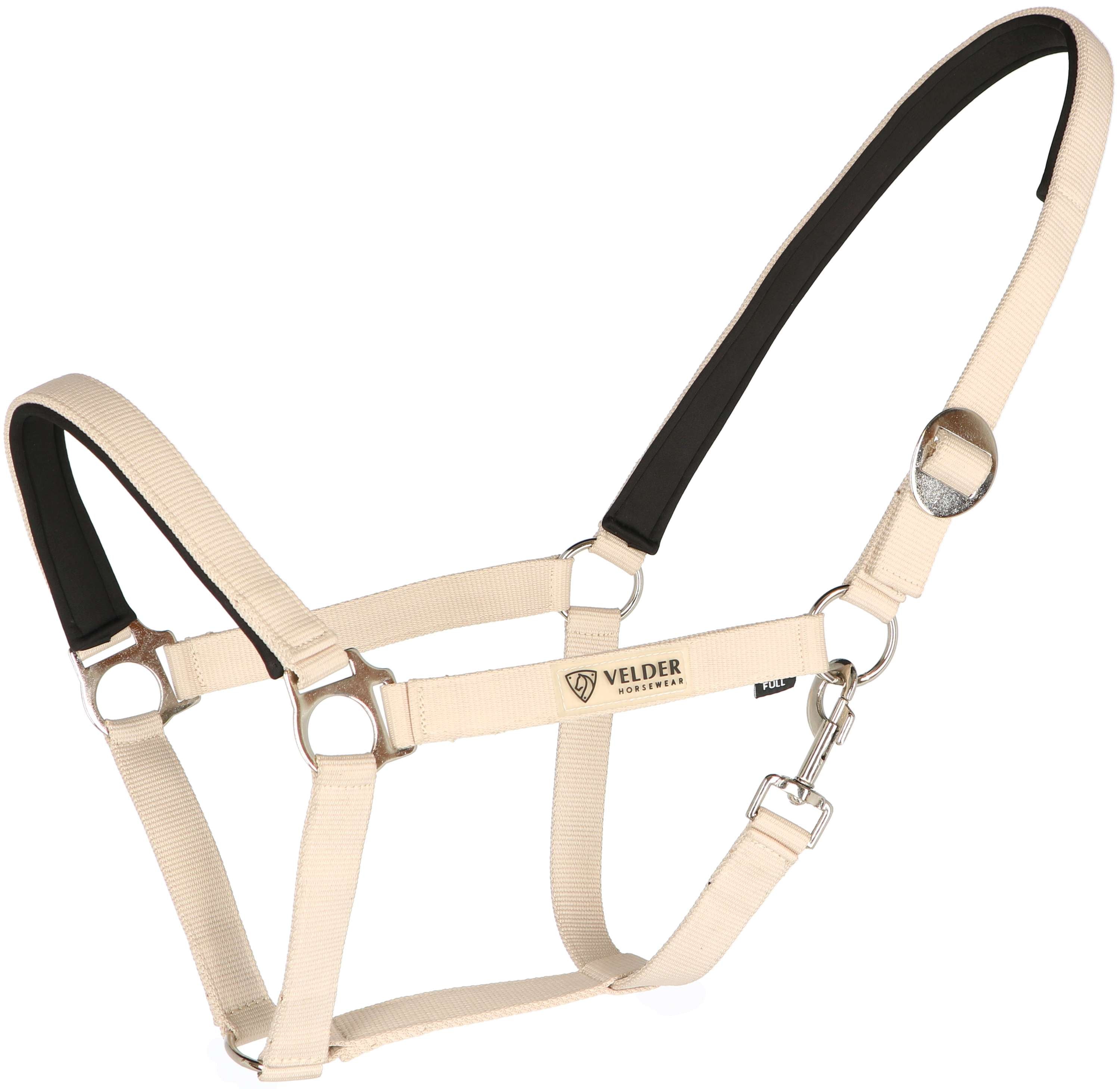 Velder Horsewear Essentials Halster Basic Padded Sand Dollar