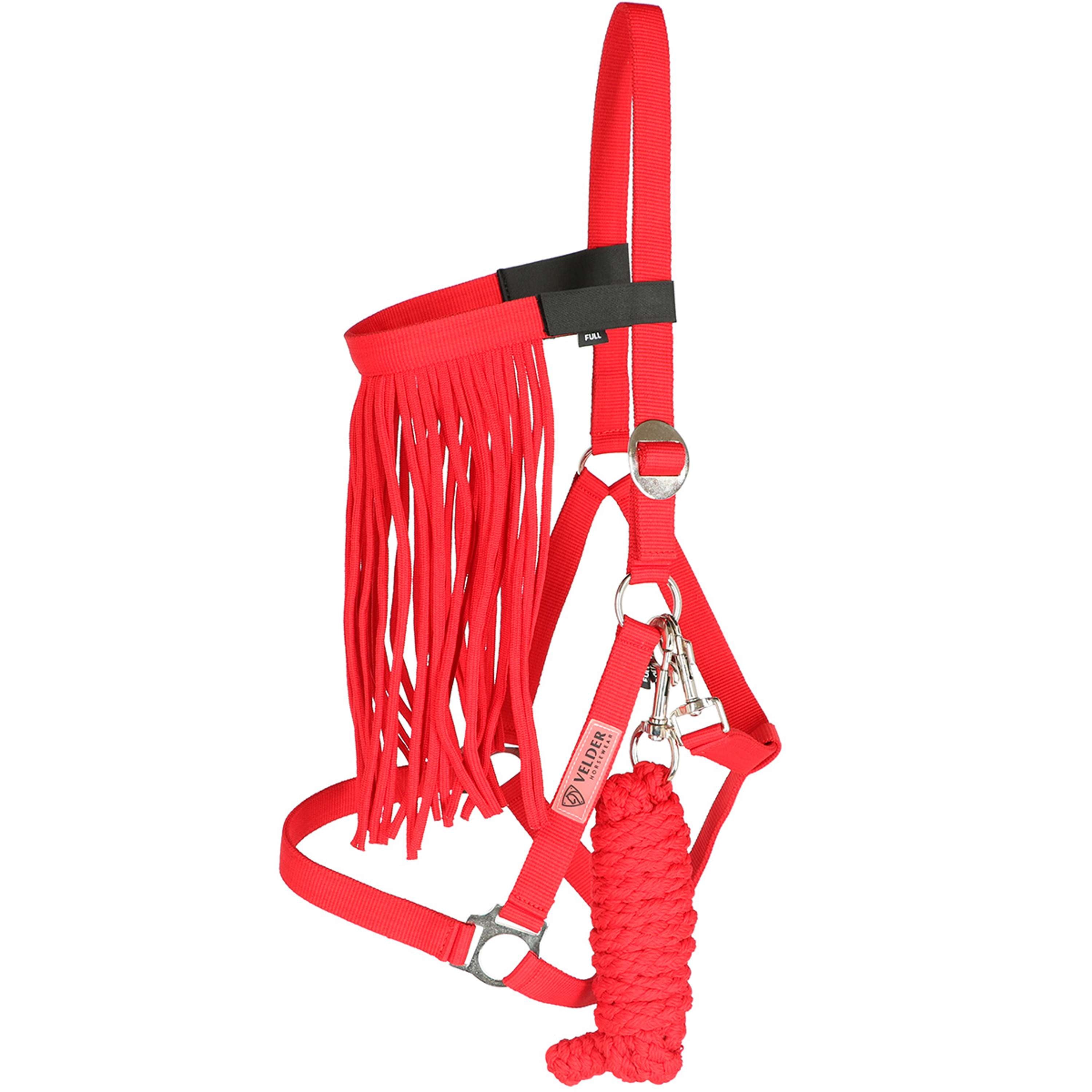 Velder Horsewear Essentials Halsterset Basic Summer High Risk Red