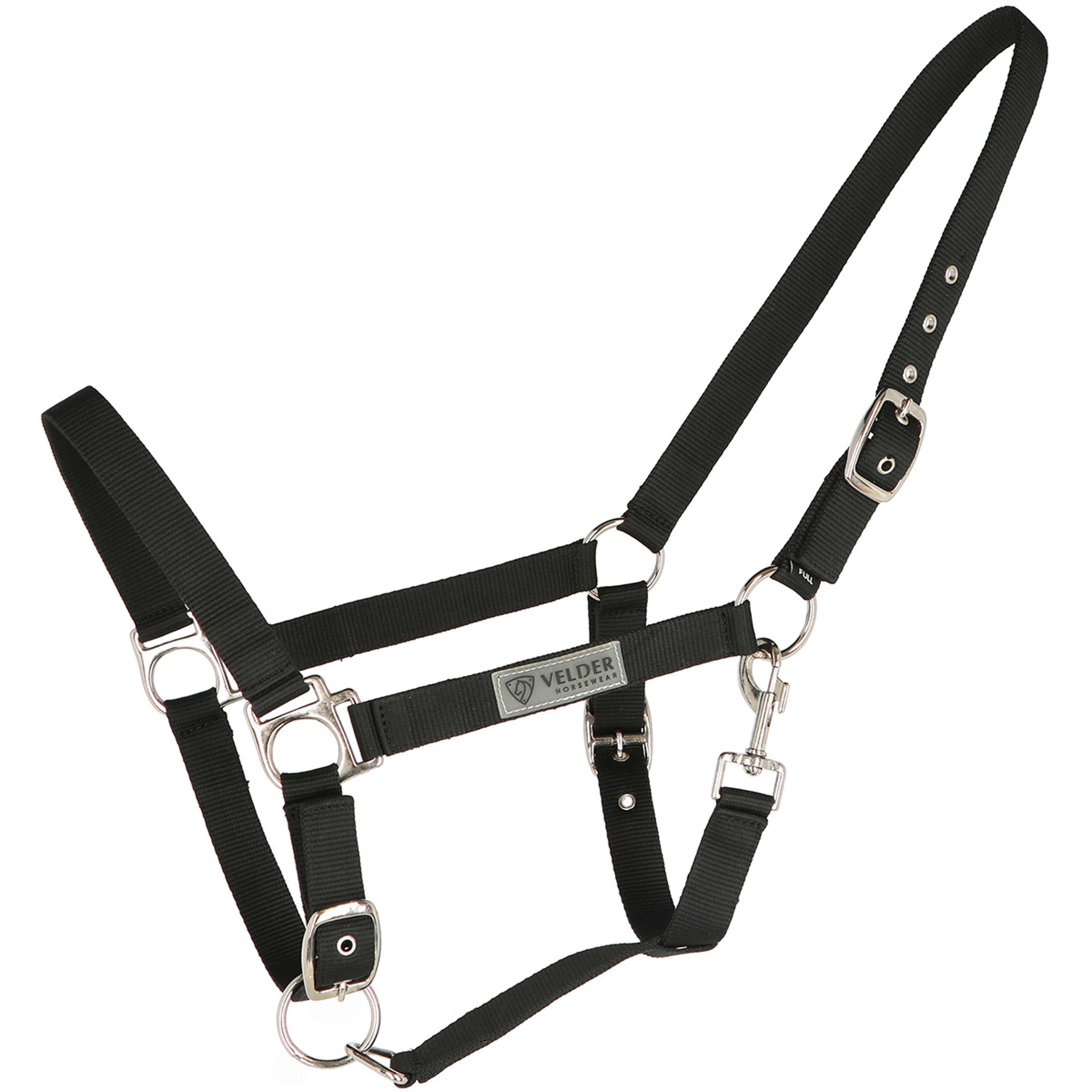 Velder Horsewear Essentials Halster Triple Adjustable Zwart