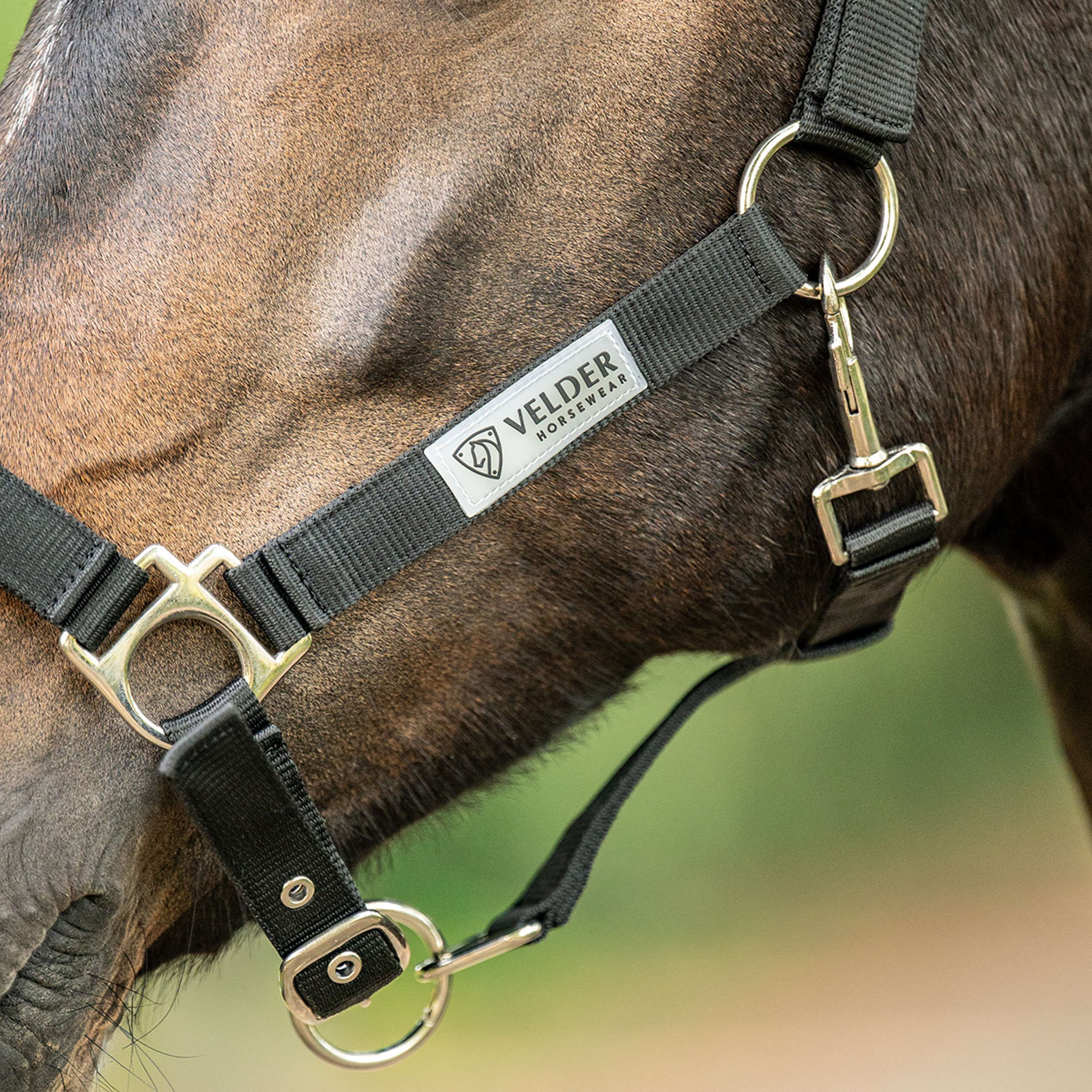 Velder Horsewear Essentials Halster Triple Adjustable Zwart