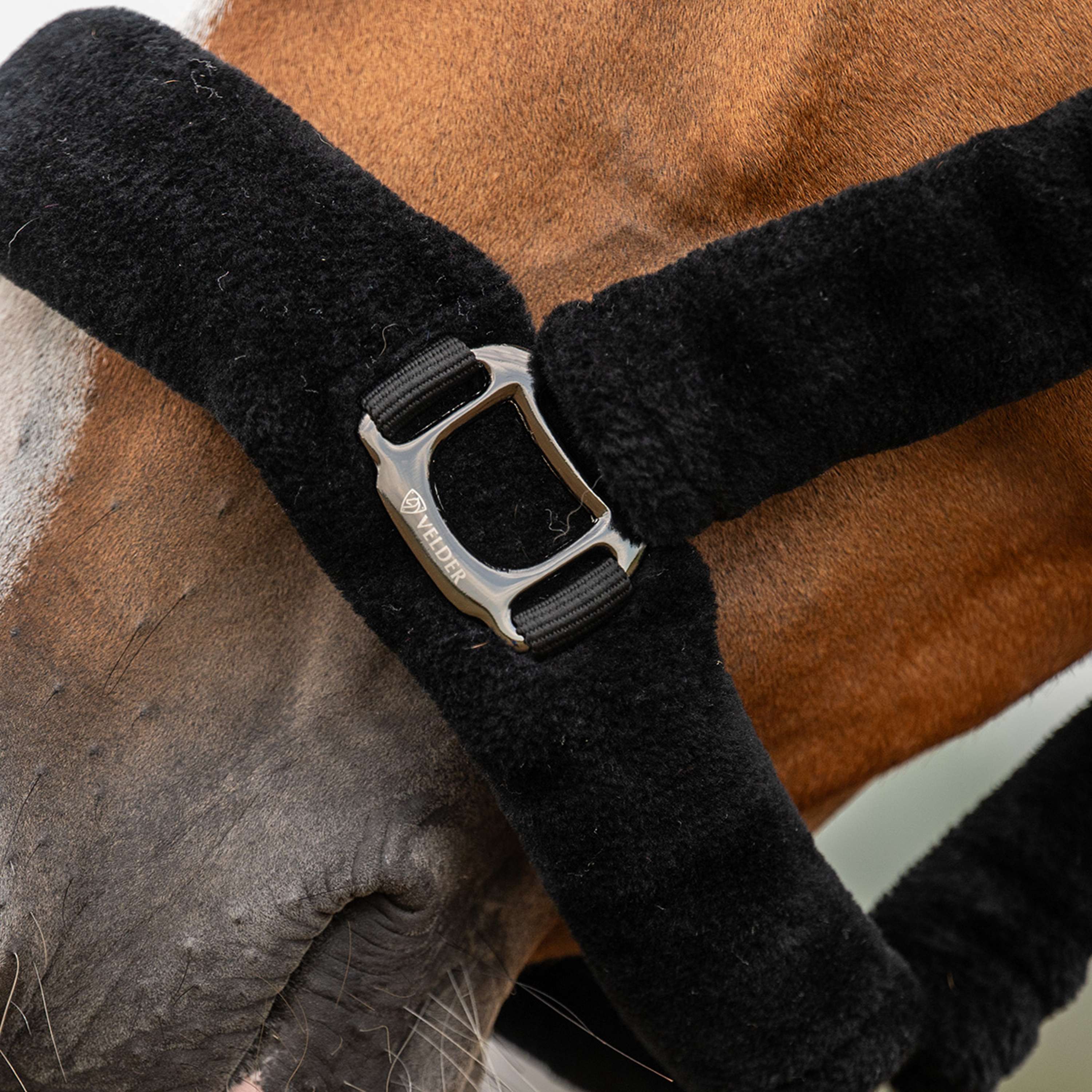 Velder Horsewear Premium Halster Comfort Fur Zwart